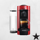 Nespresso Delonghi ENV150R VertuoPlus Deluxe Espresso Machine, Red