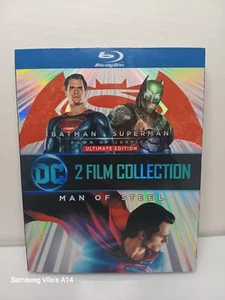 Batman v Superman: Dawn of Justice/Man of Steel (Blu-ray Disc, 2018) New, WB, DC - Picture 1 of 2