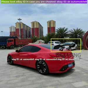 Alerón trasero ABS de fibra de carbono estilo GT para Hyundai Genesis Coupe 09-16 GT - Imagen 1 de 12