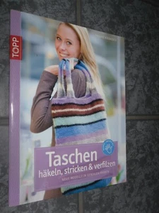 Taschen häkeln stricken verfilzen 🔴 Neue Modelle in genialen Farben - Bild 1 von 2