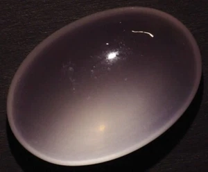 STAR ROSE QUARTZ 33 x 23 MM OVAL CABOCHON F-3164 - Picture 1 of 1