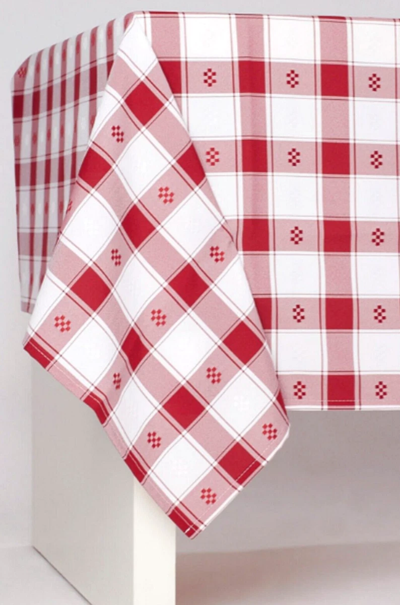 IHR Taverna Papierservietten Kariert In Rot – 33 Cm Quadratisch, 3-lagig, 20 Stück, Umweltfreundlich Made In Germany