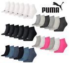 PUMA Quarter Socken Unisex Baumwollreich Turnschuhe Knöchel Sport Socke (6 Paar)