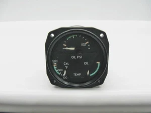 Engine Gauge - Cessna 421 - PN: 18C452-1 / Cessna PN: C662019-0101 - Picture 1 of 7