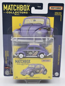 Matchbox Collectors No 9 VW Volkswagen Beetle blue Superfast 2021 blister card