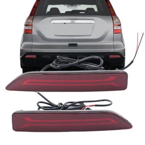 LED Rear Bumper Brake Light Reflector Brake Signal Lamp For Honda CRV 2007 -2009 - Picture 1 of 10