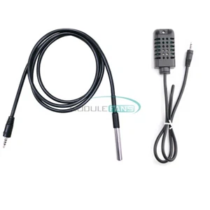AM2301 Temperature Humidity Sensor / 18B20 Temperature Probe with 2.5mm plug - Picture 1 of 23