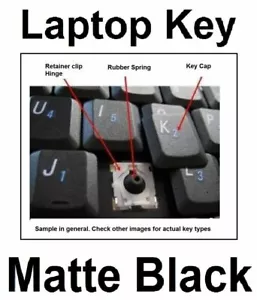 Toshiba Keyboard KEY - Satellite L350 L350D L355 L355D S500 S750 L500 L505 L555 - Picture 1 of 4