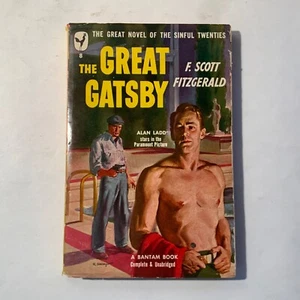 The Great Gatsby (with DJ!) by F. Scott Fitzgerald 1946 Bantam, 3rd pr. VG++ -NF - Picture 1 of 8