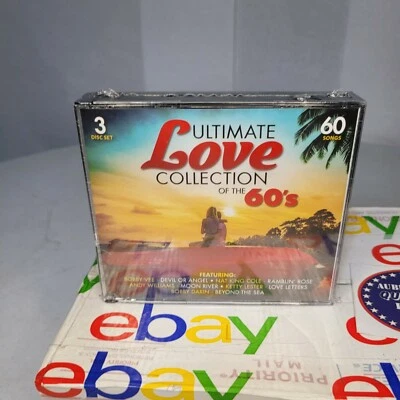 Ultimate Love Collection Of The 60s CD Set Of 3 Bobby Darin Nat King Cole & More - Image 1 of 4