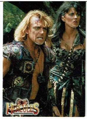 HERCULES THE LEGENDARY JOURNEY EMBOSSED CARD E4 - Image 1 of 2