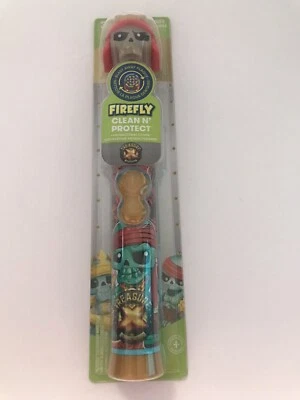 NEW Firefly Clean N' Protect Treasure X Power Toothbrush Antibacterial Cover Red - Image 1 of 3
