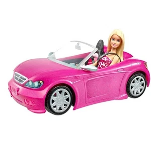 BARBIE ET SON CABRIOLET DECAPOTABLE - Picture 1 of 6