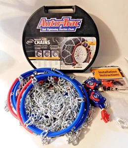 0232610 AutoTrac Self-Tightening Light Truck/SUV Tire Chains, 1 Pair, Never Used - Bild 1 von 4