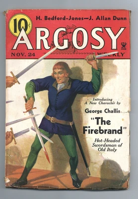 Argosy Part 4: Argosy Weekly Nov 24 1934 Vol. 251 #4 FN - Image 1 of 3