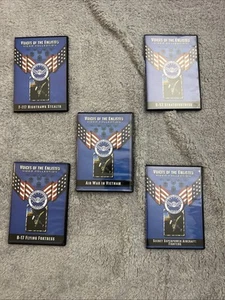 Voices of the enlisted Dvd lot American airforce USA fighter jet documentary - Picture 1 of 11