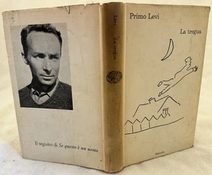 PRIMO LEVI LA TREGUA EINAUDI 1963 QUINTA EDIZIONE COMPLETO GIUDAICA EBREI - Foto 1 di 2