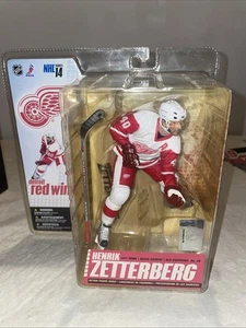 Henrik Zetterberg Detroit Red Wings McFarlane Jersey Figura de Acción Nip Nhl - Imagen 1 de 5