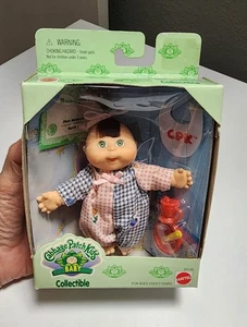 Vintage 1995 Mini Cabbage Patch Kinder Baby Sammlerstück in Box ~ Dixie geboren 1. März - Bild 1 von 12