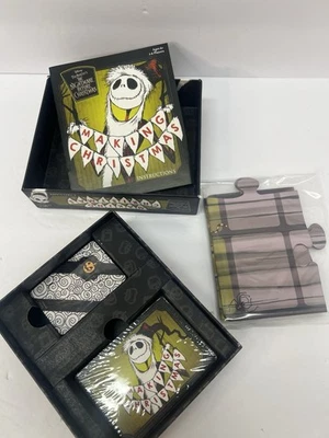 MAKING CHRISTMAS Juego de Cartas DISNEY Tim Burton’s Nightmare Before Christmas Nuevo Foto 1 de 4