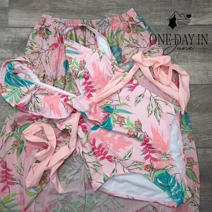 Traje de baño Adisputent Tie Wrap de una pieza falda cubierta talla M - Imagen 1 de 4