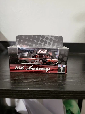Jeremy Mayfield #12 Nascar Diecast 1:64 25th Anniversary Mobil Team Caliber GA41 - Image 1 of 4