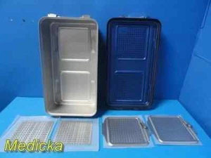 Chirurgisches Instrumentenfach 62.016.003 - 3-stufig, massiver Boden ~ 28635 - Bild 1 von 12