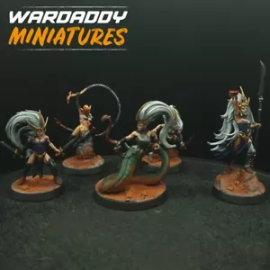 Pro Painted Warhammer AoS Warcry Daughters Of Khaine Warband Games Workshop 40k - Picture 1 of 6