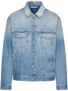 Valentino Men Denim Jacket - Picture 1 of 3
