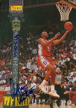 Adrian Autry autographed Basketball Card (Syracuse) 1994 Signature Rookies - Image 1 of 1