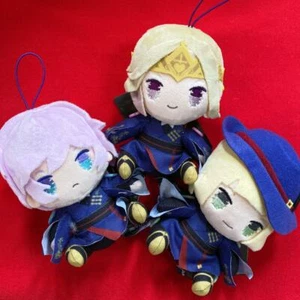 Twisted Wonderland Plush Doll POMEFIORE Vil Epel Rook Set of 3 Stuffed toy 5in - Picture 1 of 7