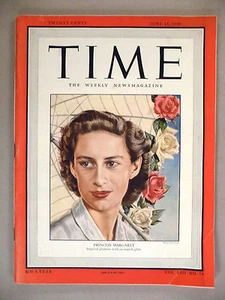 Time Magazine - June 13, 1949 -- Princess Margaret - Bild 1 von 3