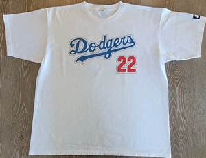 Brett Butler Dodgers Starter Shirt Mens Size XL - Picture 1 of 10