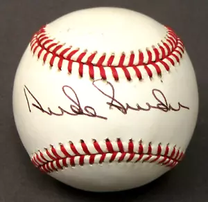 DUKE SNIDER single signed White NAL autographed baseball Hall of Fame - Picture 1 of 4