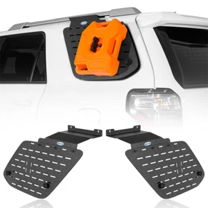 Rear Steel Window Storage MOLLE Panel Mount Bracket For 2010-2024 Toyota 4Runner - Foto 1 di 16