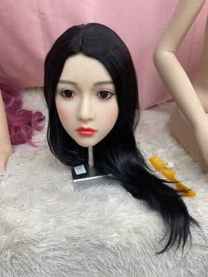 Sexy D-oll Head Life-size Adult D0ll W/ Wig Masturbator for Male Use Assemblable - Image 1 of 4