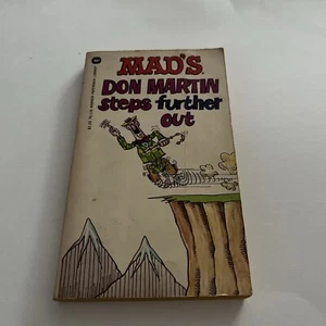 1975 MAD'S DON MARTIN Steps Further Out. Vintage MAD Comic Paperback - Imagen 1 de 3