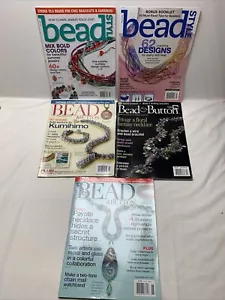 Beading Jewelry Magazines Set Of Five Bead & Button Bead Style Design Projects - Picture 1 of 13