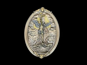 IKONE DES HEILIGEN MICHAEL MIT DEM KREUZ VON VERONESE WU77390A4 - Bild 1 von 7