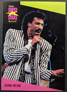 Lionel Richie 1991 Pro Set Music Card #92 (NM)