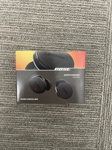 Bose QuietComfort EarBuds Noise Cancelling Bluetooth Headphones Black New T6-20 - Picture 1 of 6