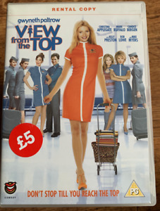 View from the Top DVD 2002 Airline Air Stewardess Flight Attendant Movie Comedy