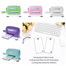 5 Colors Die Cutting Machines with Clear Cutting Pads For Diy Scrapbooking Craft