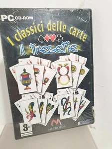 I CLASSICI DELLE CARTE IL TRESETTE originale GIOCO PC ITA nuovo sigillato - Picture 1 of 5