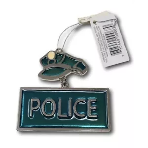 Midwest Cannon Falls Albero di Natale Ornamento Police Metallo Appeso Cappello Police - Foto 1 di 2