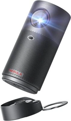 NEBULA Capsule Air Google TV Projector Portable 2H Play Officially Licensed NFLX - Image 1 of 4