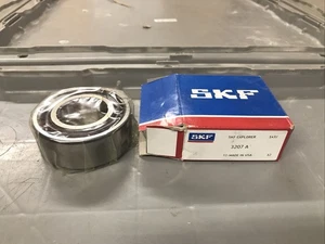 Rodamiento de bolas de contacto SKF 3207 A doble fila 35 mm ID X 72 mm OD X 27 mm W - Imagen 1 de 7