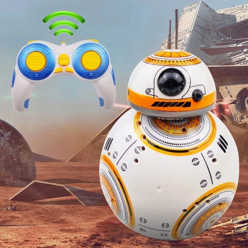🎮 BB-8 Intelligent RC Robot Droid Ball 2.4G Remote Control Toy Gift 🤖 - Image 1 of 4