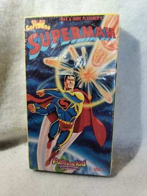 Brand New Sealed Superman Fun Time Kid Video VHS Vol. 2 Max & Dave Fleisher 1989 - Image 1 of 2