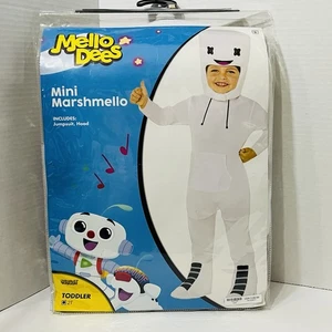 Disfraz Spirit Halloween Mello Dees Mini Marshmello Niño 2T Nuevo - Imagen 1 de 4